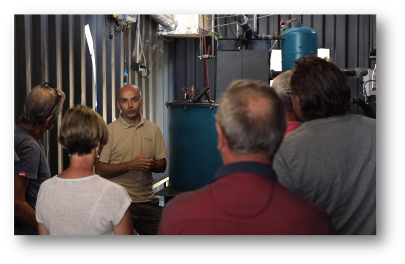 Visite d'une installation industrielle dans le cadre d'une mission d'ingénierie
